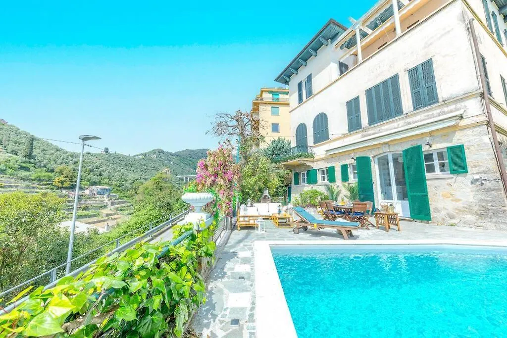 Villa Portofino Piscina Privata • Giardino • 3 Parcheggi Rapallo Italia