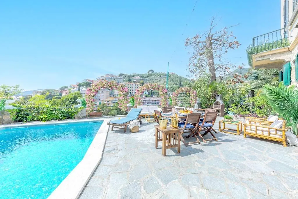 Villa Portofino Piscina Privata • Giardino • 3 Parcheggi Rapallo Italia