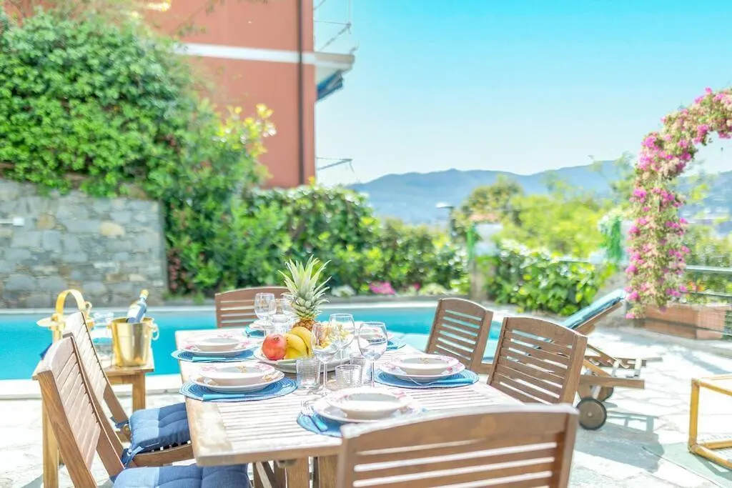 Villa Portofino Piscina Privata • Giardino • 3 Parcheggi Rapallo 0*,